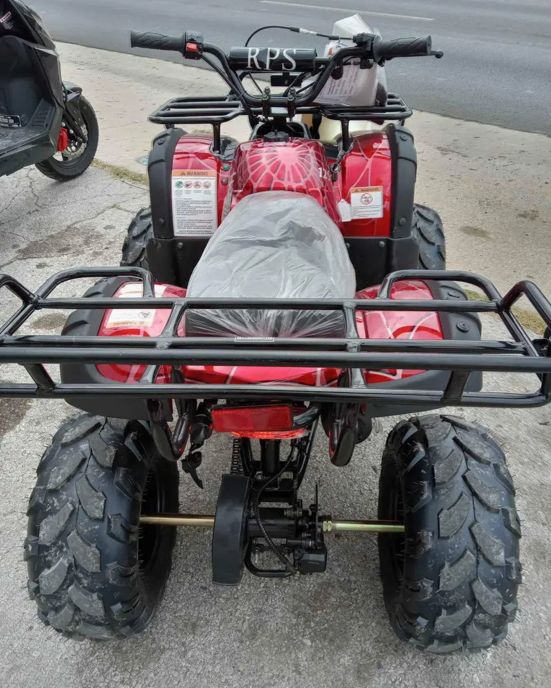 125cc RPS Spider Red Atv Christmas Special
