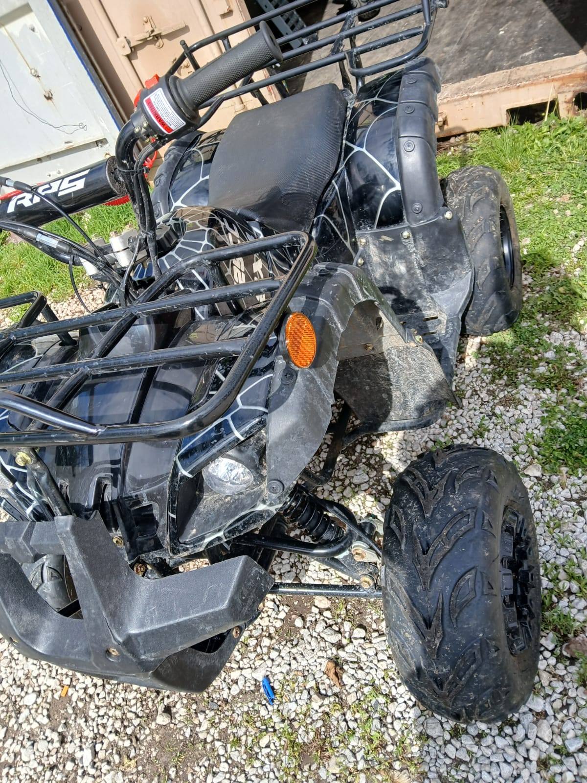 125cc RPS Atv Spider Black Christmas Special