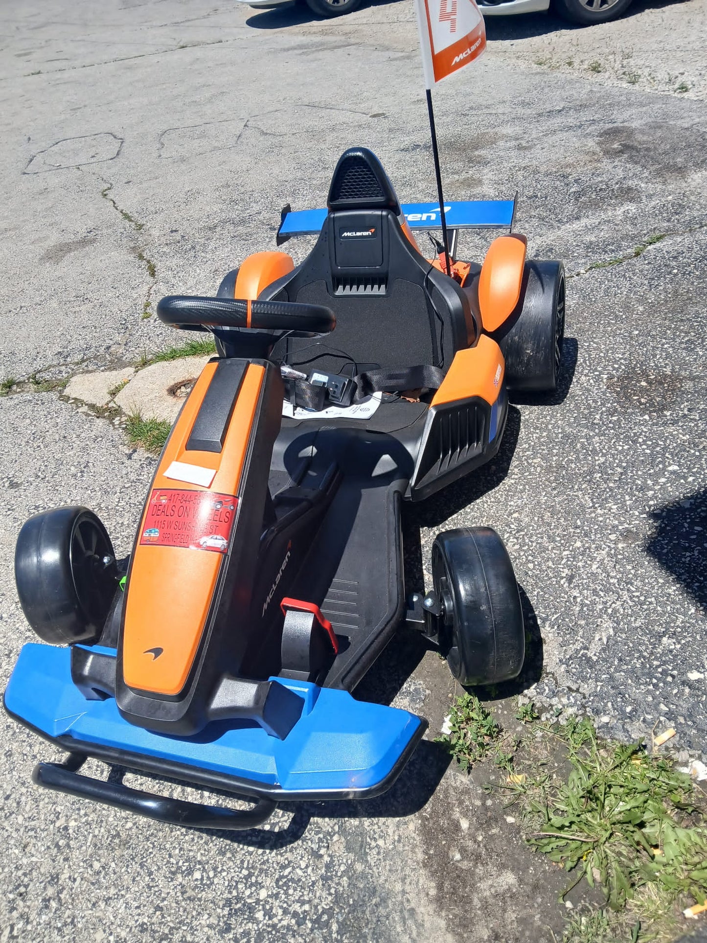 Electric Go Kart 24V Mclaren