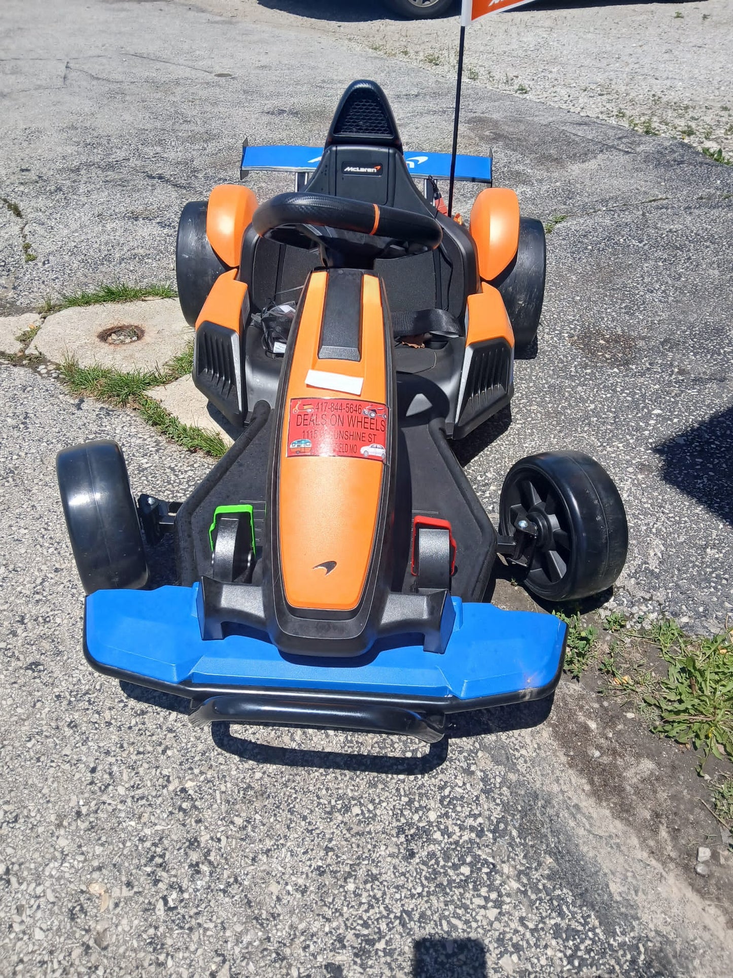 Electric Go Kart 24V Mclaren