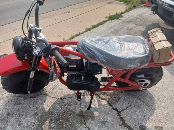 196cc Coleman Mini Bike Christmas Special