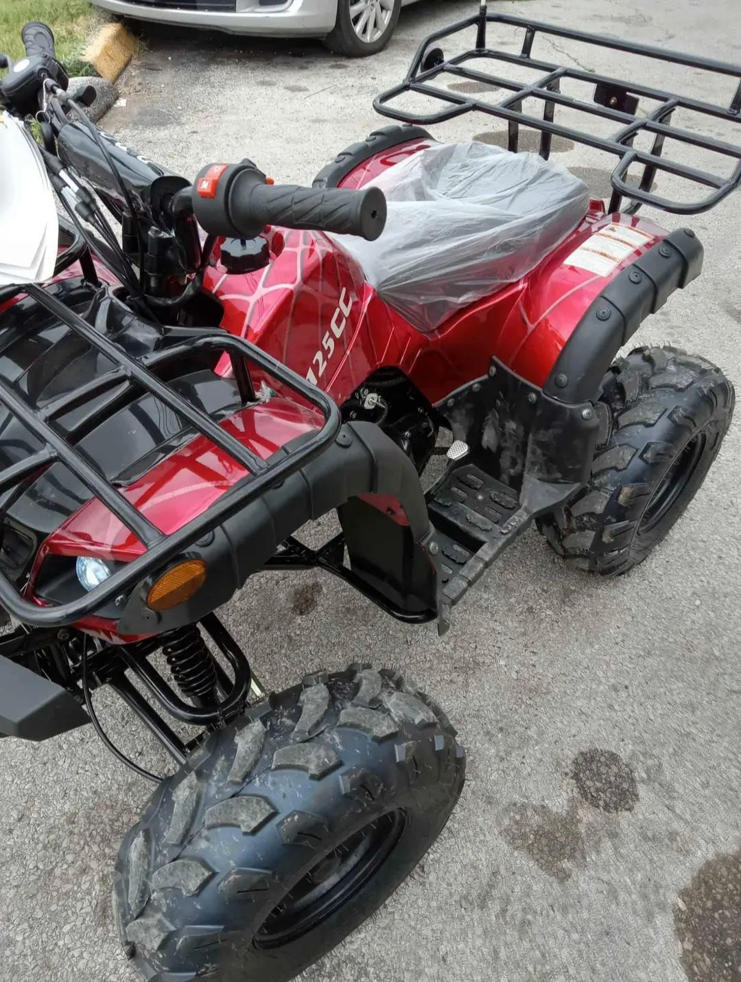 125cc RPS Spider Red Atv Christmas Special